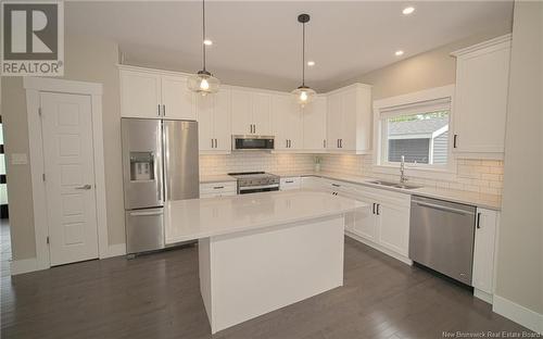 46 Whisperwood Drive, Fredericton, NB - Indoor Photo Showing Kitchen With Upgraded Kitchen