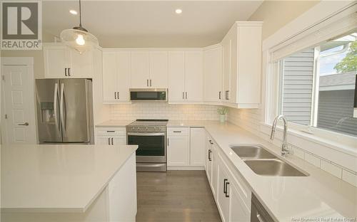 46 Whisperwood Drive, Fredericton, NB - Indoor Photo Showing Kitchen With Double Sink