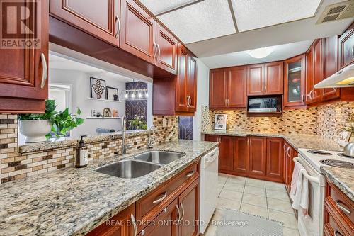 1102 - 30 Thunder Grove, Toronto (Agincourt North), ON - Indoor Photo Showing Kitchen With Double Sink With Upgraded Kitchen