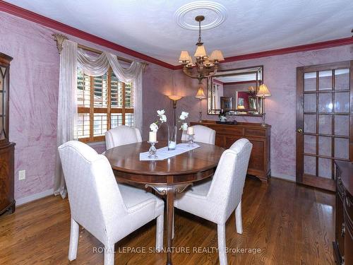 18 Irvine Rd, Toronto, ON - Indoor Photo Showing Dining Room