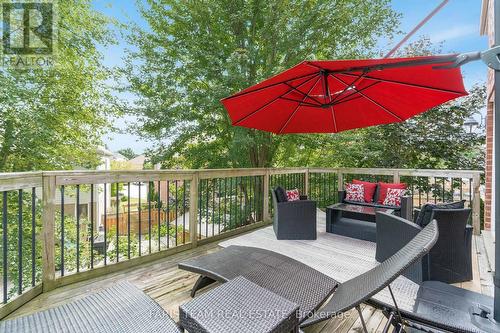 48 Windsor Crescent, Barrie, ON - Outdoor With Deck Patio Veranda With Exterior