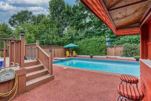 1318 Rosemary Crescent, Burlington, ON - Outdoor With In Ground Pool