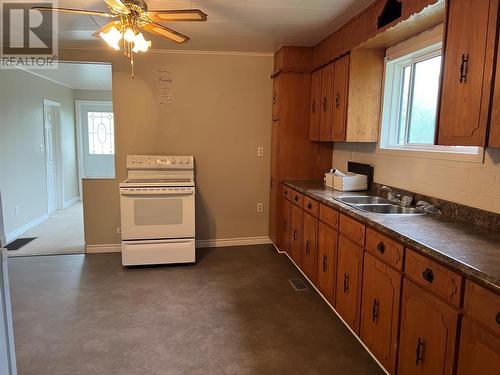 28 Poplar Road, Springdale, NL - Indoor Photo Showing Kitchen With Double Sink