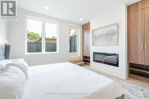 99 Winchester Street, Toronto (Cabbagetown-South St. James Town), ON - Indoor Photo Showing Bedroom With Fireplace