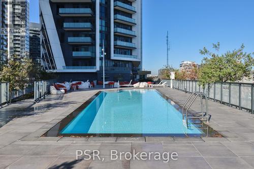 1110 - 30 Ordnance Street, Toronto (Waterfront Communities), ON - Outdoor With In Ground Pool