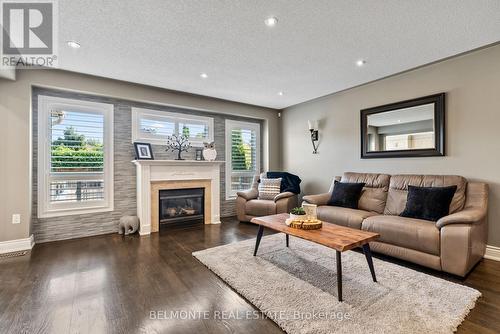 863 Coldstream Drive, Oshawa (Taunton), ON - Indoor Photo Showing Living Room With Fireplace