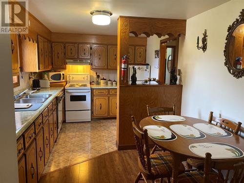 125-127 Main Street, Port Au Port West, NL - Indoor Photo Showing Kitchen With Double Sink