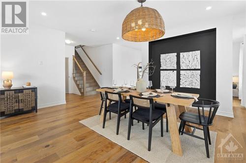 1005 Beckton Heights, Ottawa, ON - Indoor Photo Showing Dining Room