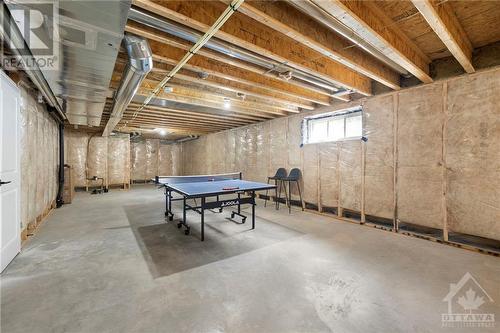 BASEMEN WITH 3 PC ROUGH-IN - 1005 Beckton Heights, Ottawa, ON - Indoor Photo Showing Basement