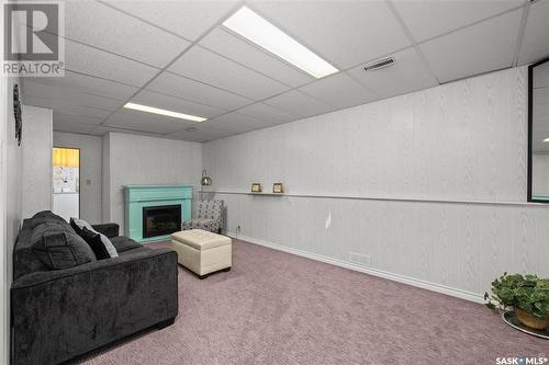 335 25Th Street W, Prince Albert, SK - Indoor With Fireplace