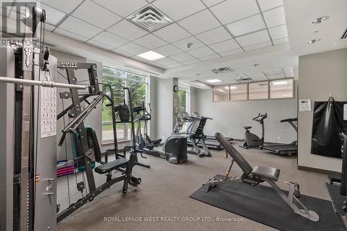 514 - 1403 Royal York Road, Toronto (Humber Heights), ON - Indoor Photo Showing Gym Room