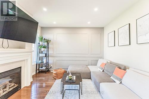 91 Old Field Crescent, Newmarket (Woodland Hill), ON - Indoor Photo Showing Living Room With Fireplace