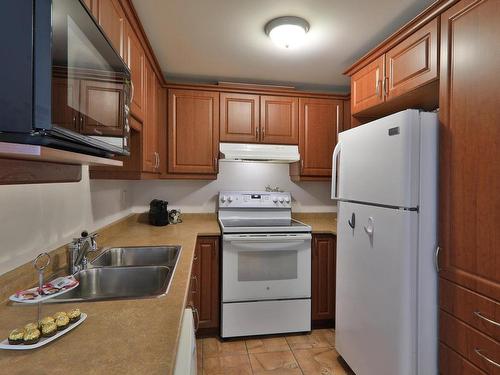 Kitchen - 402-2110 Rue Caroline-Béique, Montréal (Ahuntsic-Cartierville), QC - Indoor Photo Showing Kitchen With Double Sink