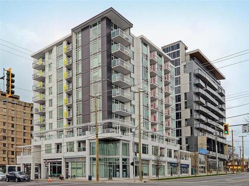 506-1090 Johnson St, Victoria, BC - Outdoor With Facade