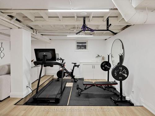 892 Tennyson Ave, Mississauga, ON - Indoor Photo Showing Gym Room