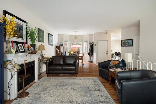 12-1700 Deleenheer Road, Vernon, BC - Indoor Photo Showing Living Room With Fireplace