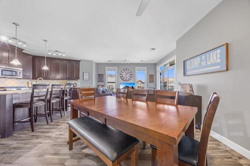 4403-4038 Pritchard Drive, West Kelowna, BC - Indoor Photo Showing Dining Room