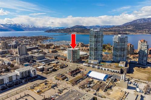 604-1232 Ellis Street, Kelowna, BC - Outdoor With Body Of Water With View