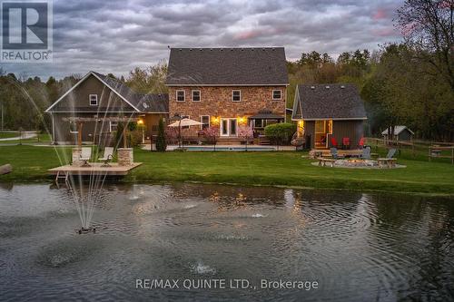 1976 Shelter Valley Road, Alnwick/Haldimand, ON - Outdoor With Body Of Water With Deck Patio Veranda