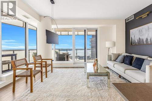 2609 - 28 Freeland Street, Toronto, ON - Indoor Photo Showing Living Room