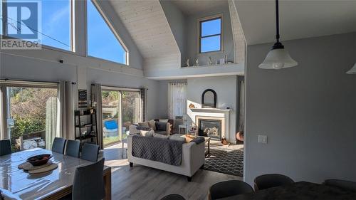 1070 Lee Valley Road, Massey, ON - Indoor Photo Showing Other Room With Fireplace