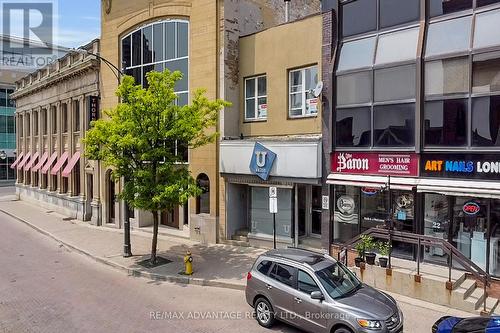 Covent Market Lane frontage - 119 Dundas Street, London, ON 