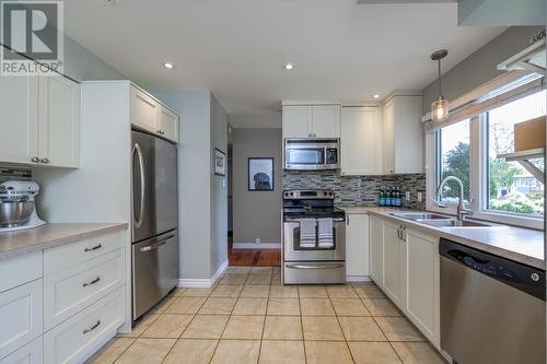 164 Nicholson Street, Prince George, BC - Indoor Photo Showing Kitchen With Double Sink