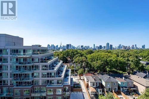 218 - 150 Logan Avenue, Toronto (South Riverdale), ON - Outdoor With Balcony