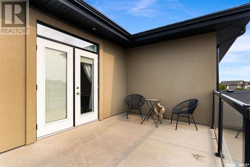 5245 Aviator Crescent, Regina, SK - Outdoor With Balcony With Exterior