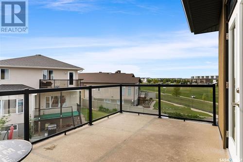 5245 Aviator Crescent, Regina, SK - Outdoor With Balcony With Exterior