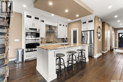 5245 Aviator Crescent, Regina, SK - Indoor Photo Showing Kitchen With Upgraded Kitchen