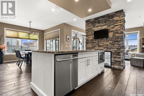 5245 Aviator Crescent, Regina, SK - Indoor Photo Showing Kitchen With Upgraded Kitchen