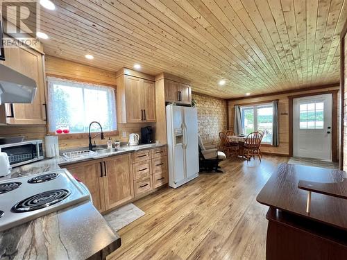 2 Doves Lane, Bishops Falls, NL - Indoor Photo Showing Kitchen With Double Sink