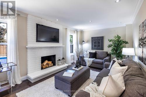 865 White Ash Drive, Whitby (Williamsburg), ON - Indoor Photo Showing Living Room With Fireplace