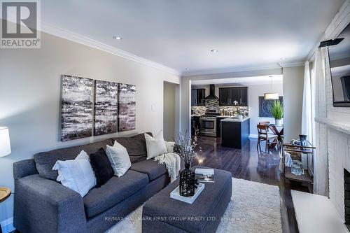 865 White Ash Drive, Whitby (Williamsburg), ON - Indoor Photo Showing Living Room With Fireplace