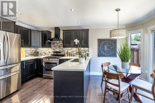 865 White Ash Drive, Whitby (Williamsburg), ON - Indoor Photo Showing Kitchen With Stainless Steel Kitchen With Upgraded Kitchen