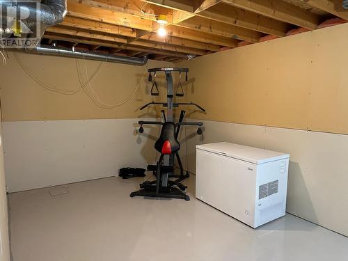 119 Gwillim Crescent, Tumbler Ridge, BC - Indoor Photo Showing Basement