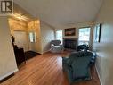 119 Gwillim Crescent, Tumbler Ridge, BC  - Indoor Photo Showing Living Room With Fireplace 