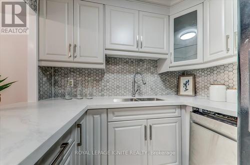 410 - 15 Sewells Road, Toronto (Malvern), ON - Indoor Photo Showing Kitchen With Double Sink