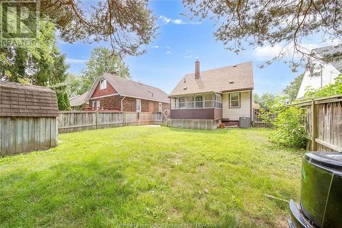 1944 George Avenue, Windsor, ON - Outdoor With Backyard