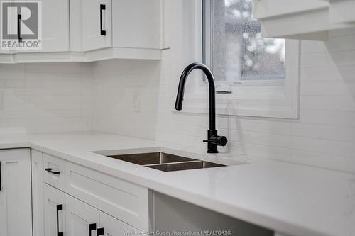 2469 Partington Avenue, Windsor, ON - Indoor Photo Showing Kitchen With Double Sink With Upgraded Kitchen