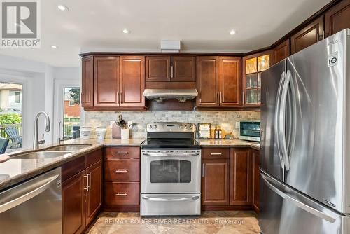 22 Walker Crescent, Ajax (South West), ON - Indoor Photo Showing Kitchen With Stainless Steel Kitchen With Double Sink