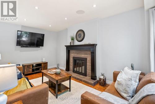 22 Walker Crescent, Ajax (South West), ON - Indoor Photo Showing Living Room With Fireplace