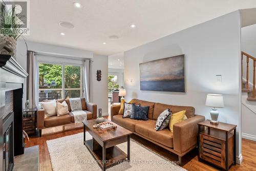 22 Walker Crescent, Ajax (South West), ON - Indoor Photo Showing Living Room With Fireplace