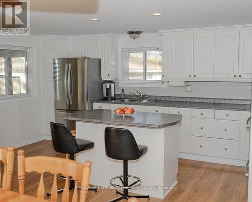 84 Driftwood Shores Road, Kawartha Lakes (Kirkfield), ON - Indoor Photo Showing Kitchen With Double Sink