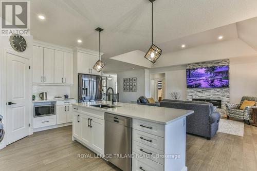 88 Foxborough Place, Thames Centre (Thorndale), ON - Indoor Photo Showing Kitchen With Double Sink With Upgraded Kitchen