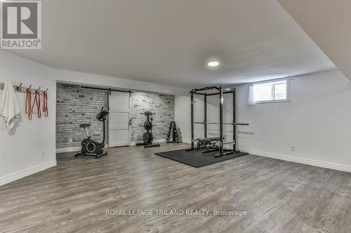 88 Foxborough Place, Thames Centre (Thorndale), ON - Indoor Photo Showing Gym Room