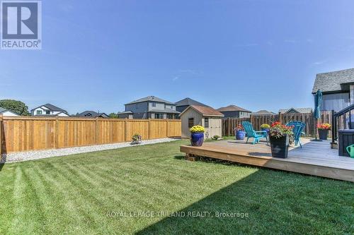 88 Foxborough Place, Thames Centre (Thorndale), ON - Outdoor With Deck Patio Veranda