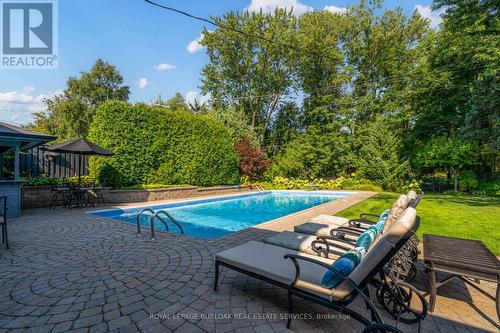 1331 Tyandaga Park Drive, Burlington (Tyandaga), ON - Outdoor With In Ground Pool With Deck Patio Veranda With Backyard