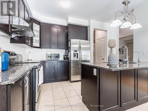 80 Thornbush Boulevard, Brampton, ON - Indoor Photo Showing Kitchen With Stainless Steel Kitchen With Upgraded Kitchen